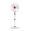 Havells Gatik Pro 400mm Pedestal Fan| 120 Ribs Guard for Safety| Smooth Oscillation| Heavy Base| ISI Marked | 2 Year Warranty | Wine Red
