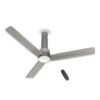 Havells 1200mm Elio Prime BLDC Ceiling Fan | Remote Controlled, High Air Delivery Fan | 5 Star Rated, Upto 60% Energy Saving, 2+1* Year Warranty | (Pack of 1, Slate Mist) Grey