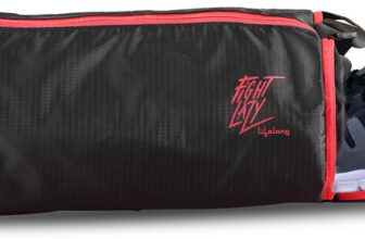 Lifelong LLGB02 Gym Bag|Unisex Bag|Adjustable Shoulder Bag for Men(Black, Sling Bag)