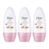 Dove Eventone Floral Deodorant Roll On for Women – 50 Ml (Pack of 3)