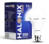 Halonix 11W Emergency Inverter Bulb | Rechargeable Emergency B22D Led Bulb For Power Cuts | Backup : Upto 4Hrs | Cool Day Light | Pack Of 1 | Rechargeable Emergency Light