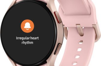 Samsung Galaxy Watch FE, 40mm BT, Sapphire Crystal Display, Sleep Coach, Fall Detection(Pink Gold Strap, Small)