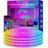 One94Store 5 Meter Smart RGB Neon LED Strip Lights with App & Remote | Music Sync Rope Light for Room, Gaming, Party, Diwali & Home Decoration