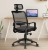 Da URBAN® Dysen Office Chair, High Back Mesh Ergonomic Home Office Desk Chair with 1 Year Warranty,Tilt Lock Mechanism (Black)