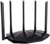 TENDA TE-RX2 Pro Wireless Router 5 GHz 1500 Mbps Wifi Speed Dual Band External Antenna Ethernet (Cable Broadband)(Black)
