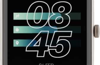 boAt Storm Pro Call, 4.52 cm(1.78”) AMOLED Display, 700+ Active Modes, Cricket Score Smartwatch(Cherry Blossom Strap, Free Size)