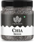 Yajurveda Natural Raw Chia Seeds 250gm-Nutritious , Rich in Calcium,| Weight loss product| Chia Seeds(200 g)