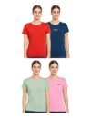Amazon Brand – Symbol Women’s Regular Fit T-Shirt (SYM-AW22WTE-006_Multicolor 20 M)