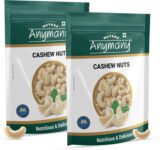 Nutraj Anymany Cashew Nuts Kaju Cashews(2 x 400 g)