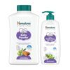 Himalaya Baby Powder (700g) + Extra Moisturizing Baby Wash (400ml)- Combo Set | No.1 Doctor Recommended Brand