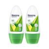 Rexona Aloe Vera Underarm Roll-On Deodorant for Women | 72 Hours Long-Lasting Odour Protection | 0% Alcohol, Safe on Skin | 50ML (Pack of 2)