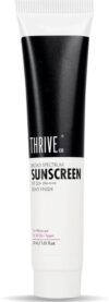 ThriveCo Sunscreen – SPF 50 PA++++ Broad Spectrum Sunscreen SPF 50+ PA++++ for Dewy Finish and No Whitecast(30 ml)