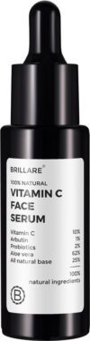 BRILLARE 10% Vitamin C Serum with 1% Arbutin for Bright and Glowing Skin(30 ml)