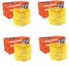 Halonix Twinkle 32 Feet Yellow 46 LED Decorative Light | Diwali Lights for Decoration for Home | Fairy Light | Festival Light | Curtain Light for Decoration | String Light for Diwali | Pack of 4