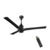 Orient Electric 1200 mm I Tome Remote| BLDC energy saving ceiling fan| BEE 5-star rated, consumes 26W at the highest speed| Saves up to 50% on electricity bills| 3-year warranty| Black, pack of 1