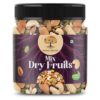 ROYAL ROOTS Dry Fruits Mix I Fit for Fasting 500 Grams | Healthy Snacks Mixed Nuts Contain Almonds, Cashews, Dates, Black Raisin, Green Raisin