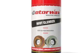 Motorwax Rust Cleaner – Powerful Rust Remover & Surface Restorer for Metal Rust Removal Aerosol Spray(165 ml)
