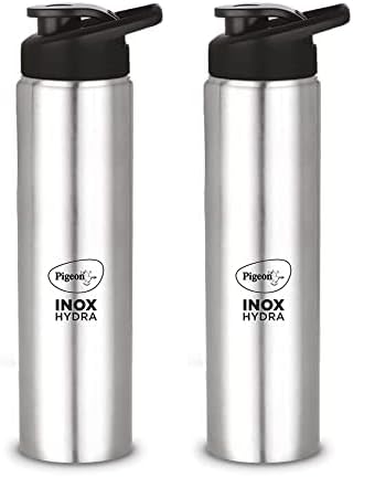 Pigeon by Stovekraft Mio Aluminium Gift Set, Red (8 Pieces) + by Stovekraft Stainless Steel Kitchen Knives Set, 3-Pieces, Multicolour