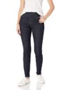 Amazon Essentials Women’s High-Rise Skinny High Rise Jean Pant, Black Rinse, 8, 26