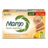 Margo Neem Naturals Soap with Goodness of 1000 Neem Leaves (100gm X Pack of 5) | Enriched with Sandalwood & Turmeric | Soap for Clear and Smooth Skin (100gm X Pack of 5)