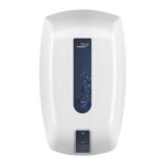 V-Guard Zio Geyser 5 Litre Instant Water Heater | Advanced Multi-Layered Safety | 3000 W Powerful Heating | Suitable For Kitchen & Bathroom | 5 Year Inner Tank Warranty by V-Guard | White-Blue