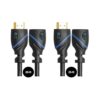 C & E Gold Plated 4K HDMI to HDMI Cable | COMBO PACK [ 20-Ft | 25-Ft ] HDMI 2.0 Male to Female – High Speed Data Upto 18Gbps