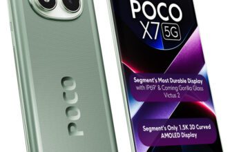 POCO X7 5G (Glacier Green, 128 GB)(8 GB RAM)