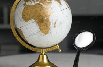 Zest 4 Toyz Educational World Globe for Study With Magnifying Glass | 8″ | Globe for Kids | Educational Learning Toy Globe | Perfect for Learning | Perfect for Kids