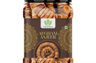 Yajurveda Anjeer | Dry Figs ( Small | Soft ) Figs(1 x 1 kg)