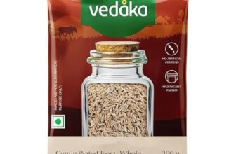 Amazon Brand – Vedaka Whole Jeera (Cumin), 200g