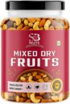 SB Nuts Mixed Dry Fruits Almond,Cashew,kishmish,Apricot,Amla,Pumpkin & Many More. Assorted Seeds & Nuts(1 x 900 g)