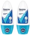 Rexona Shower Fresh Underarm Roll On Perfume For Women, Antiperspirant, Removes Odour, Keeps Skin Fresh & Clean, Alcohol Free, Skin Friendly, 50 Ml (Pack of 2)