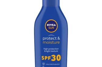 NIVEA Men & Women Sun Protect And Moisture 75Ml Spf 30 Advanced Sunscreen For Instant Protection For Normal Skin| Pa++ UVA – UVB Protection System| Water Resistant| Pack Of 1