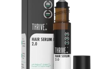ThriveCo Hair Growth Serum 2.0 For Hair Growth & Hair Fall Control | with Redensyl + Anagain + Rosemary + Procapil + Capilia Longa | For Men & Women (10 ml (Pack of 1))