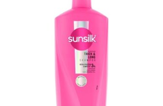 Sunsilk Luscious Thick & Long Shampoo 650 ml || with 3% KERA-PROTEIN COMPLEX – for Thicker, Bouncier Hair