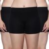 Aimly Women Cotton Sports Shorts Pack of 3 Black