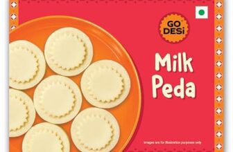 GO DESi Milk Peda | Doodh Peda | Made with Milk Solids | Indian Mithai | Sweets Gift Pack | 200 grams