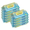 MUMta Milk baby wipes | With 99% Pure Water, Milk and Probiotics- 648 wipes| Plant Based Fabric for Sensitive Skin| Prevents irritation & rashes.(72 Each, Pack of 9)