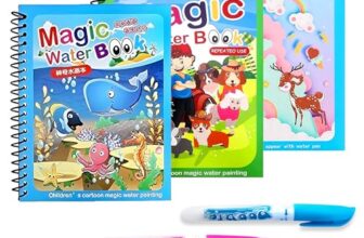 GLUN® Water Magic Book Random Theme C2 Pack of 3