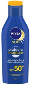 NIVEA Sunscreen – SPF 50 PA++++ Sun Moisturising Lotion(125 ml)