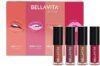 BELLAVITA Mini Kiss Proof Liquid Lipstick Gift Box|4X2ML| Smudge-Proof & Long Lasting|(Just Nude, Berry Nude, Mocha Madness, Cherry Pop, 8 ml)