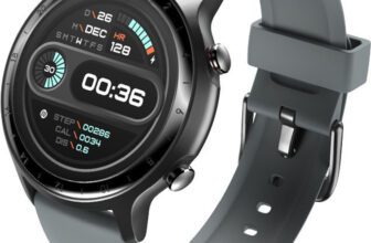 Noise NoiseFit Active with GPS, SpO2 Monitor Smartwatch(Tough Grey Strap, Regular)