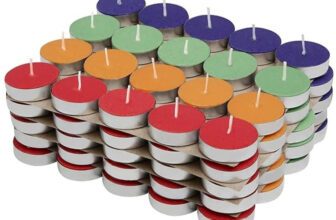 BIndian Tea Light Candle(Multicolor, Pack of 50)