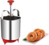 Mendu Vada Maker Stainless Steel, Crispy & Perfectly Shaped Medu Vada & Donut Maker Machine, Easy-to-Use Home Kitchen Tool for Authentic South Indian Snacks & Donuts