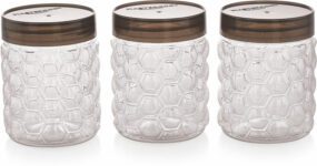 MASTER COOK Plastic Utility Container  – 600 ml(Pack of 3, Clear)