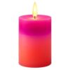 ZYNSTA Magic Colour Changing LED Wax Candle | Flameless Flickering Sensor Candle Light for Home Decoration, Romantic Ambience & Diwali Festival Decor – Battery Operated