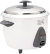BLACK+DECKER BXRC1002IN Electric Rice Cooker(1 L, White)