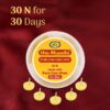 Om Shanthi Cycle Pure Cow Ghee Diya, 30N Cotton Wick