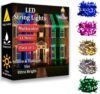FIZZYTECH 40 LEDs 11 m Multicolor Steady String Rice Lights(Pack of 5)