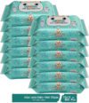 Mamma Love 99% Pure Water Baby Wet Wipes with Lid | Pack of 12 | 72 pcs/pack |..(864 Wipes)